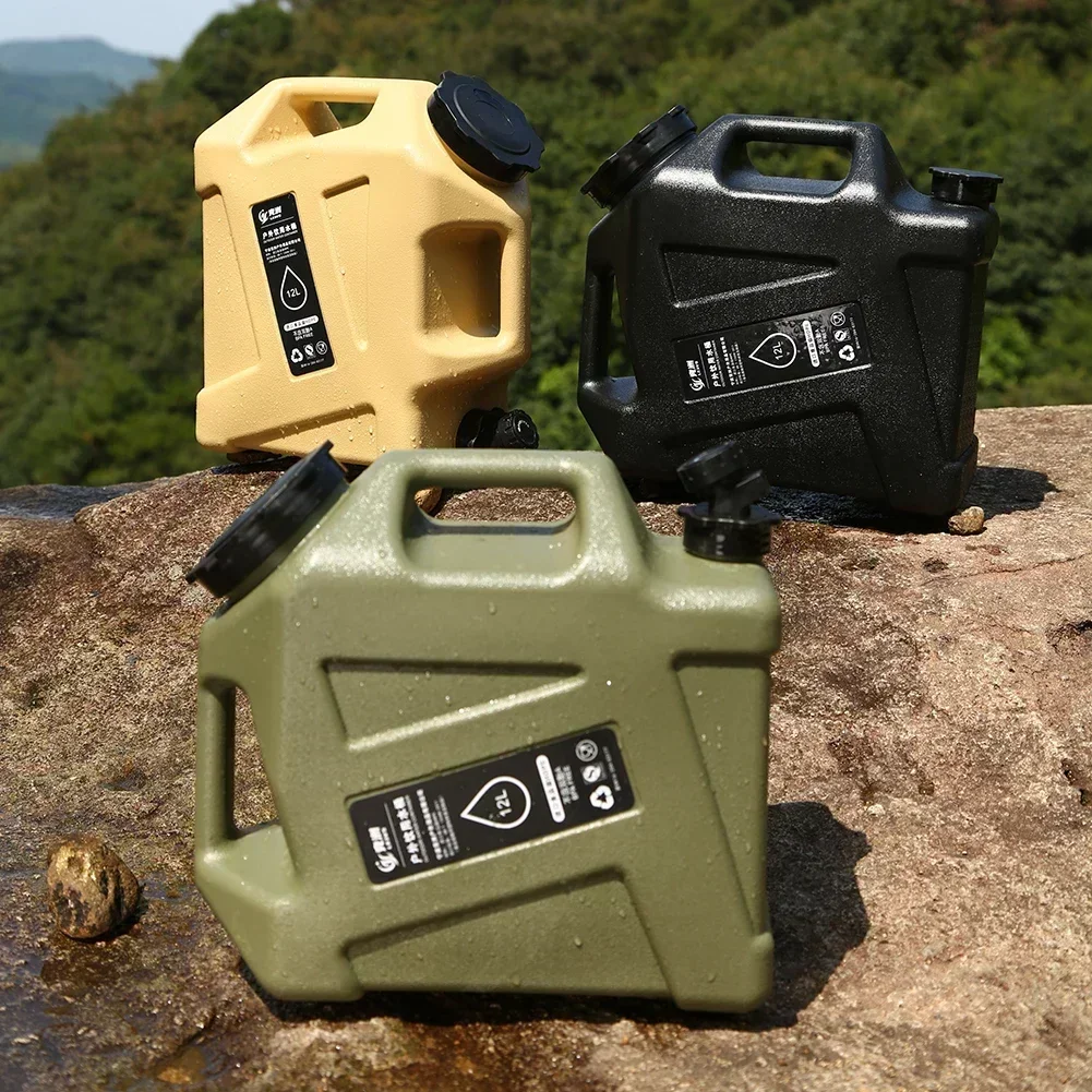 Camping Cooking Container - Conteneur d'eau de camping de 12L,