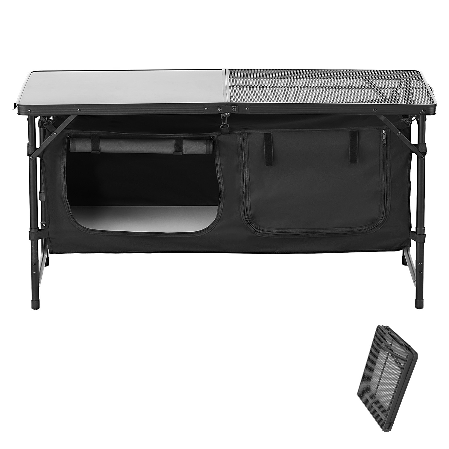 Camping Cooking Organizer - VEVOR Table de cuisine de camping,
