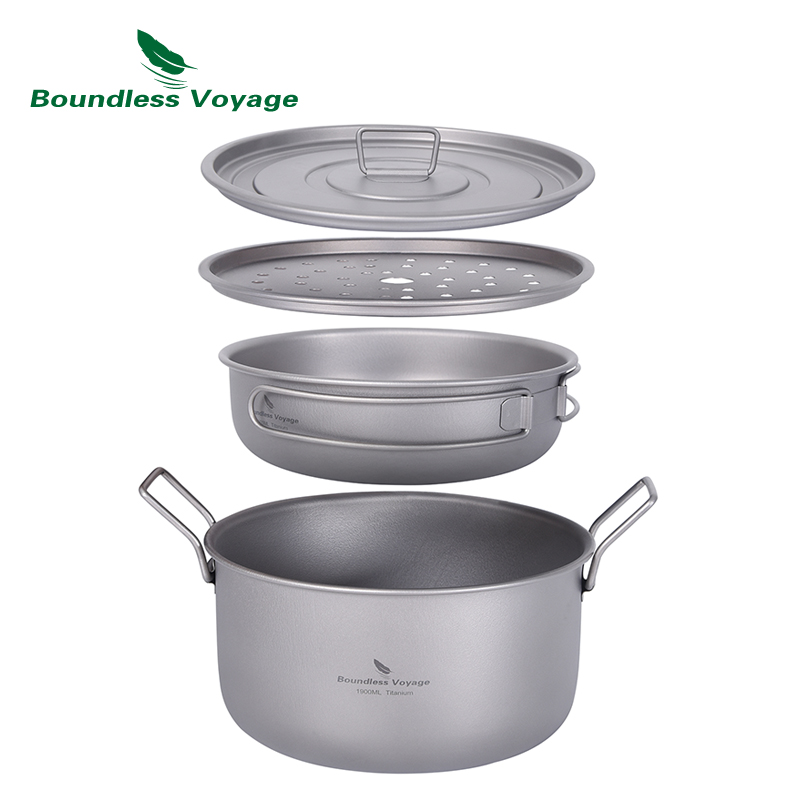 Camping Hiking Cooking - Marmite de Camping de Voyage sans