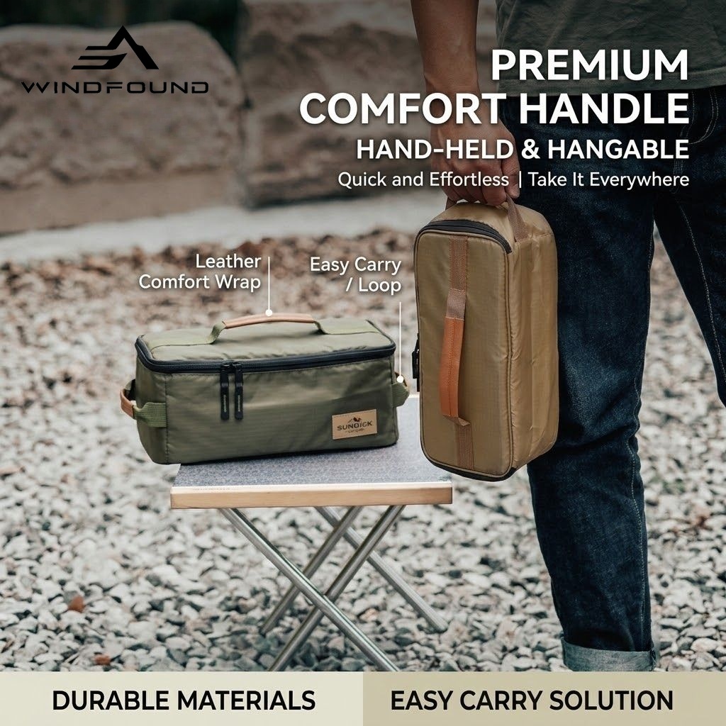 Sac de rangement pour couverts - Camping Cooking Organizer avis et prix