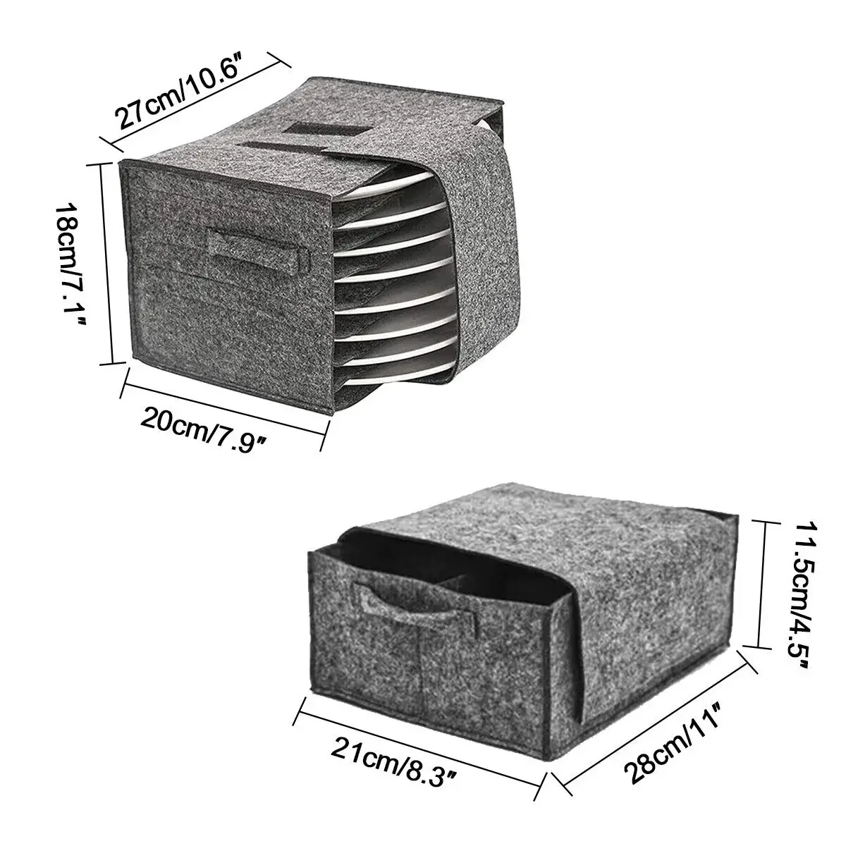 Porte-sac de rangement en feut - Camping Cooking Organizer avis et prix