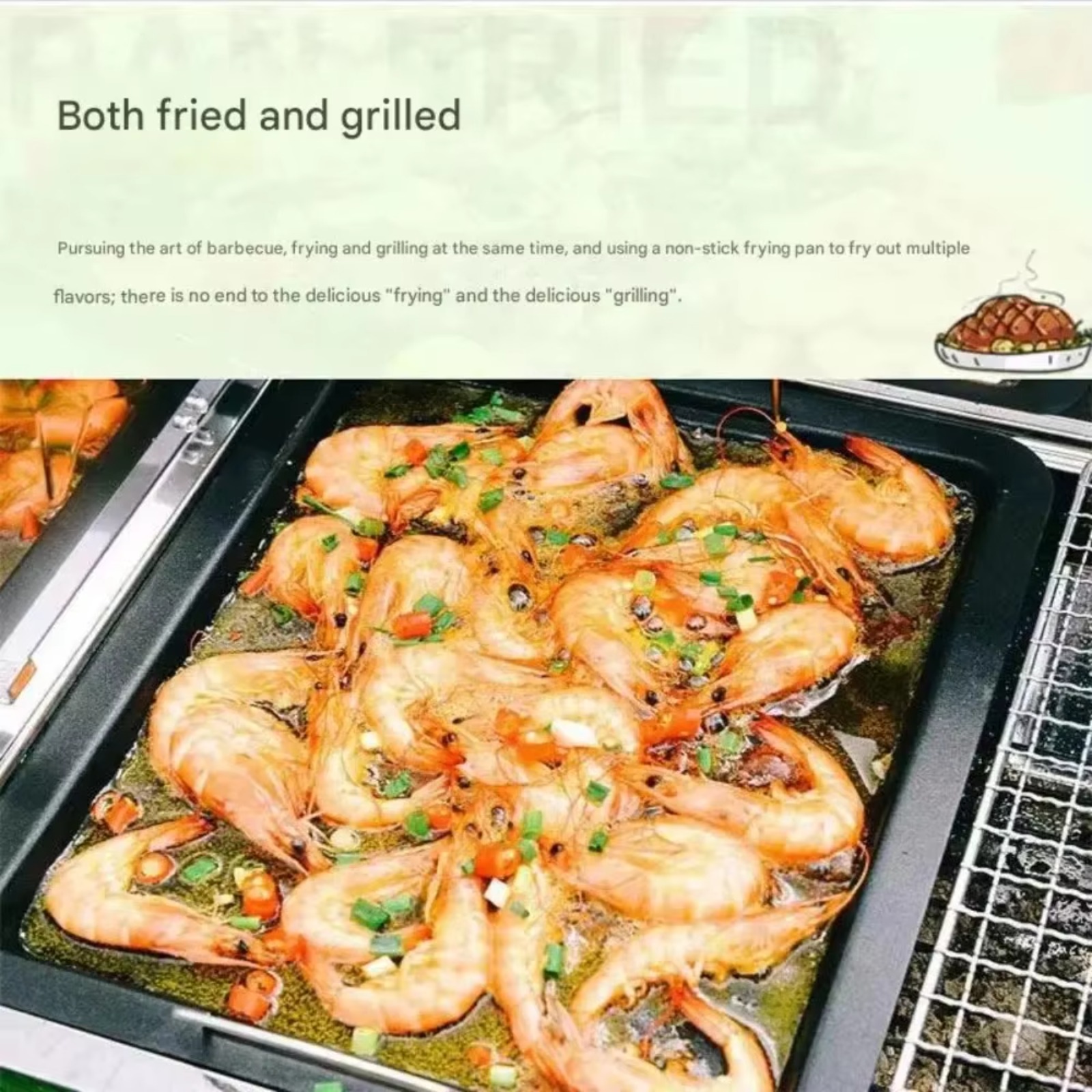 Poêle à griller antiadhésive e - Camping Cooking Flat Top avis et prix