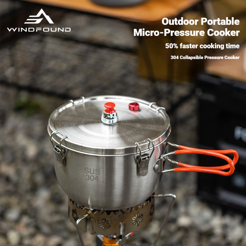 Casserole à pression en acier  - Camping Hiking Cooking avis et prix